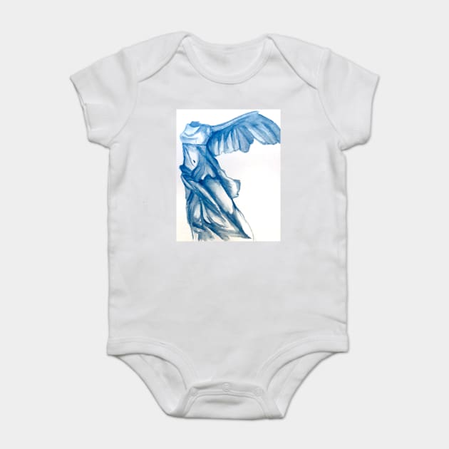 Winged Victory Baby Bodysuit by Snobunyluv